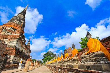 Ayuthaya antik tapınak