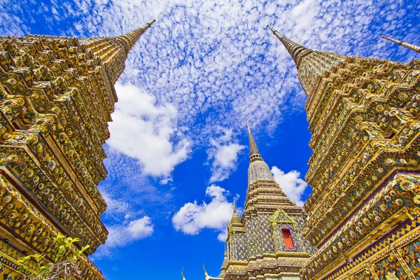 Pagode in Wat pho in Bangkok — Stockfoto