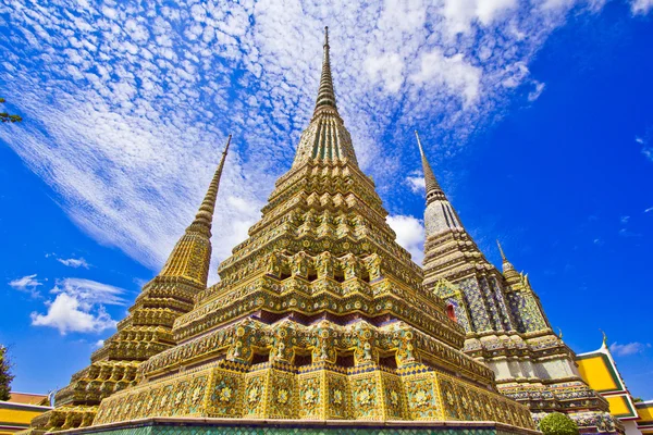 Pagoda w Wat pho w Bangkoku — Zdjęcie stockowe