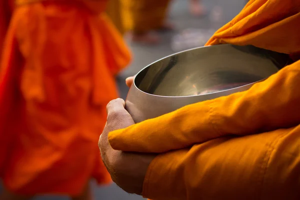 Asiático monge budista — Fotografia de Stock