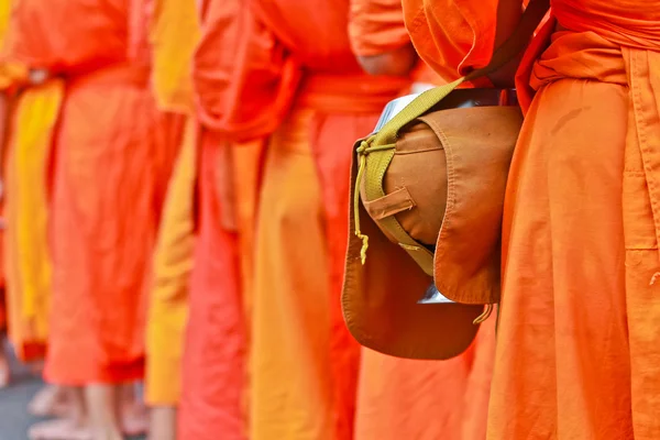 Asiático monges budistas . — Fotografia de Stock