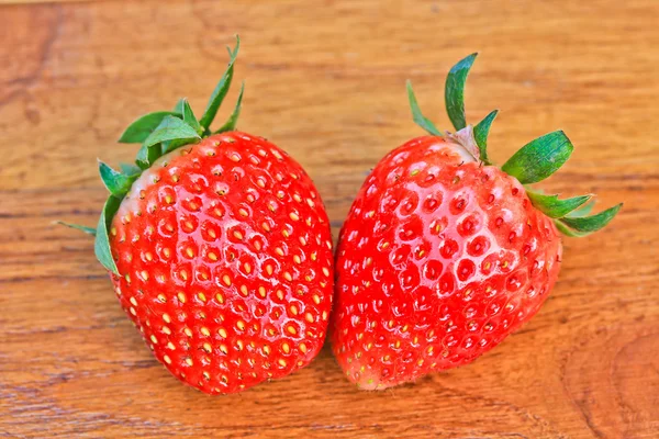 Ripe raw Strawberries — Stock Photo, Image