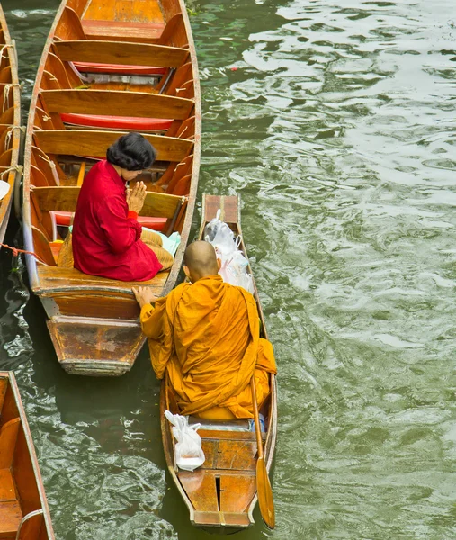 Damnoen Saduak Floating Market — Stock Photo, Image