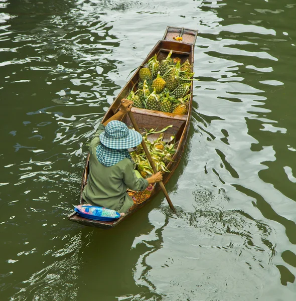 Damnoen Saduak Floating Market — Stock Photo, Image