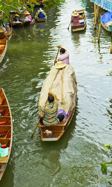 Damnoen Saduak Floating Market — Stock Photo, Image