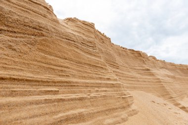 Çeşitli şekillerde kum Kumsalda güzel