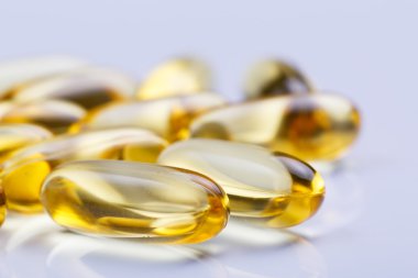 Beyaz arka planda haplar.