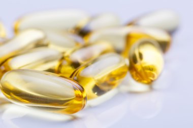 Beyaz arka planda haplar.