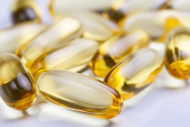 Beyaz arka planda haplar.