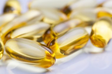 Beyaz arka planda haplar.