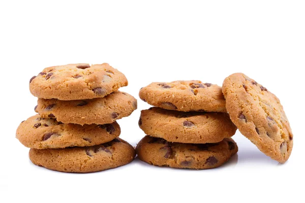 Tasty cookies on a white background. — Stock Photo, Image