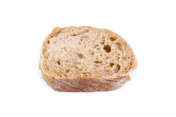 Bröd på en vit bakgrund. — Stockfoto