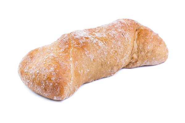 Bröd på en vit bakgrund. — Stockfoto