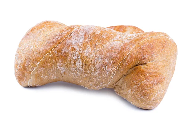 Bread on a white background. — Stock Photo, Image