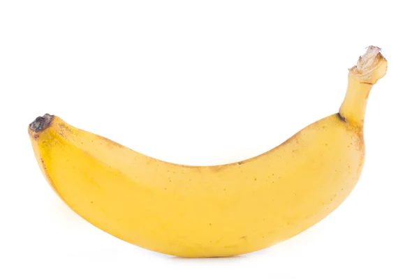 Смачні банани на білому тлі . — стокове фото
