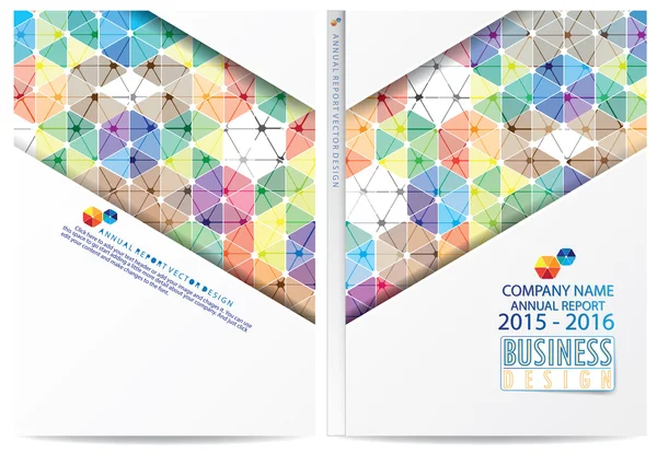 Yıllık rapor kapağı tasarımı