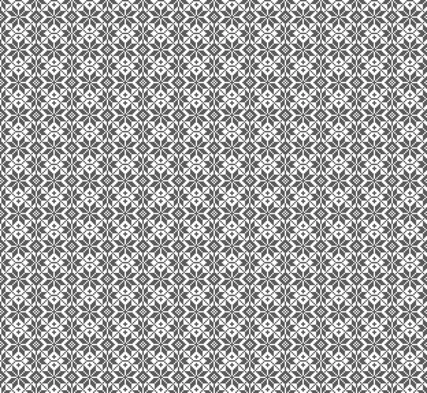 Patrón geométrico abstracto sin costuras. Bordado tradicional ucraniano. Fondo Hipster. Pixel arte . — Archivo Imágenes Vectoriales