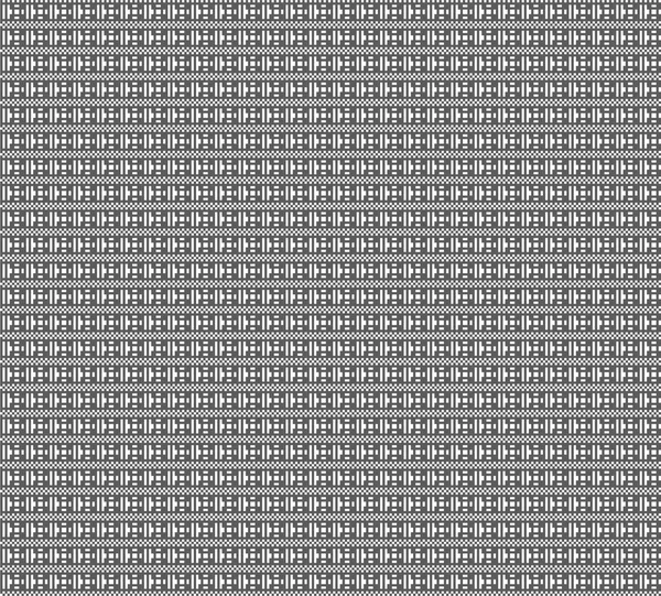 Varrat nélküli absztrakt geometriai mintázat. Hagyományos ukrán hímzés. Csípő háttér. Pixel art. — Stock Vector