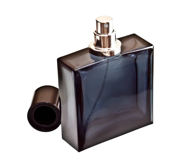 Parfém láhev izolované na bílém pozadí — Stock fotografie