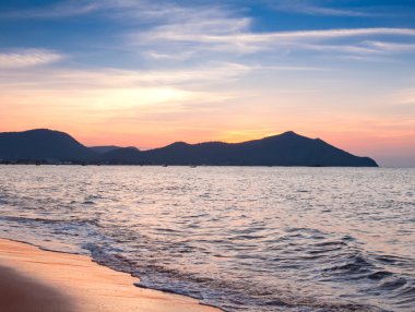 Pattaya güzel gün batımı