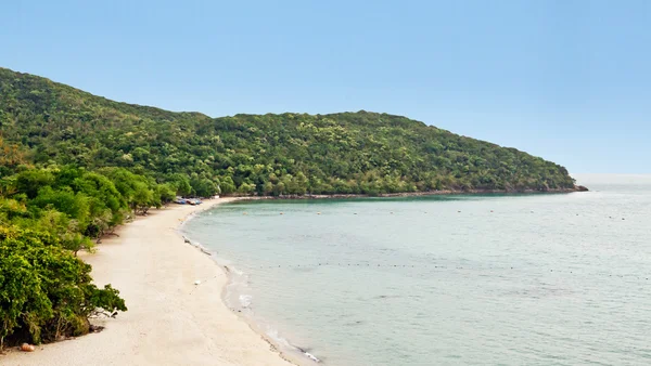 Playa Sai Kaew (Playa Militar) cerca de Pattaya, Tailandia — Foto de Stock