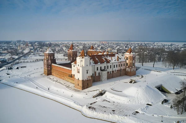 Mir Belarus January 2021 Medieval Castle Mir Belarus Imágenes De Stock Sin Royalties Gratis