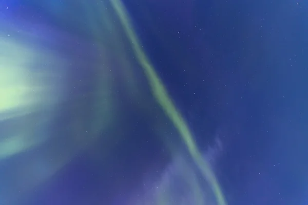 Aurora Boreal fotografiada en Islandia — Foto de Stock