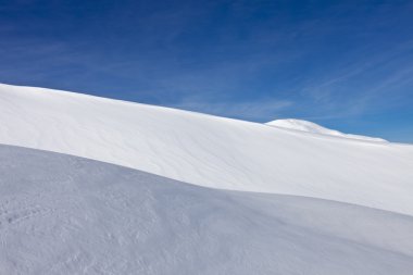 boş kış manzarası