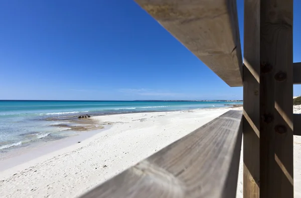 Playa de des Trenc en la isla de Mallorca — Foto de Stock