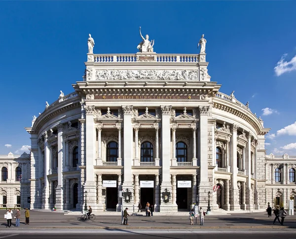 O Burgtheater de Viena - Áustria — Fotografia de Stock