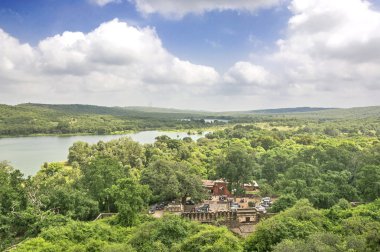 Vast view of Ranthambhore national park clipart