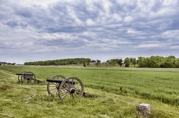 Campo de batalha Gettysburg Fotografias De Stock Royalty-Free