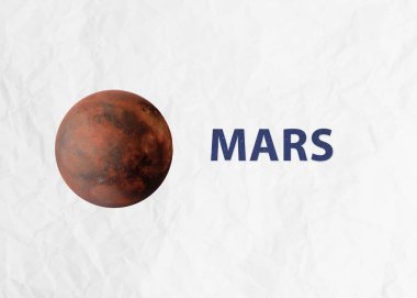 Mars Gezegeni Uzay bilgi grafikleri