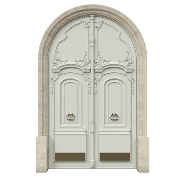 Porte Classique Pour Belles Maisons — Photo