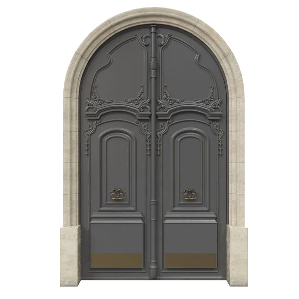 Porte Classique Pour Belles Maisons — Photo