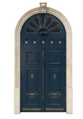 Klasik kır evleri ve eski evler için giriş kapıları