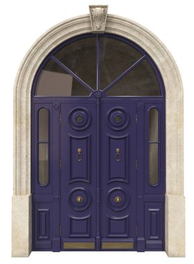 Klasik kır evleri ve eski evler için giriş kapıları