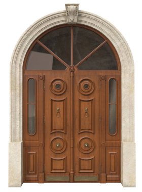 Klasik kır evleri ve eski evler için giriş kapıları