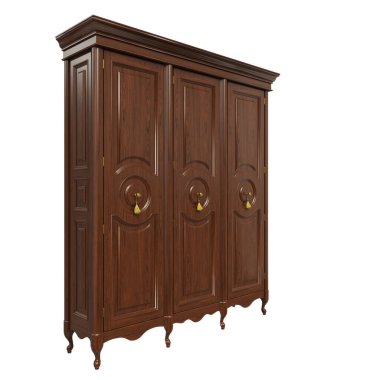 Klasik stil ahşap gardırop, sınıf kütüphaneleri ve içerisi için klasik stil.