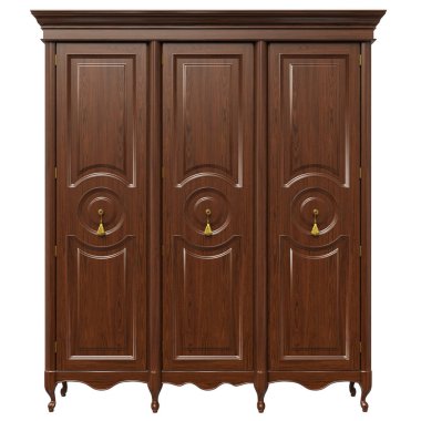 Klasik stil ahşap gardırop, sınıf kütüphaneleri ve içerisi için klasik stil.