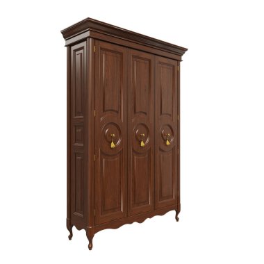 Klasik stil ahşap gardırop, sınıf kütüphaneleri ve içerisi için klasik stil.