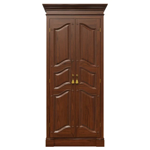 Render Classic Style Wooden Wardrobe Classroom Libraries Interiors Classic Style Imagens Royalty-Free