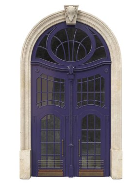 Klasik kır evleri ve eski evler için giriş kapıları