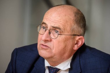 RIGA, LATVIA. 10 Haziran 2021. Zbigniew Rau, Polonya Dışişleri Bakanı..