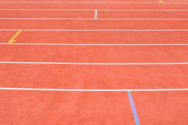 Stadyumda koşu pisti