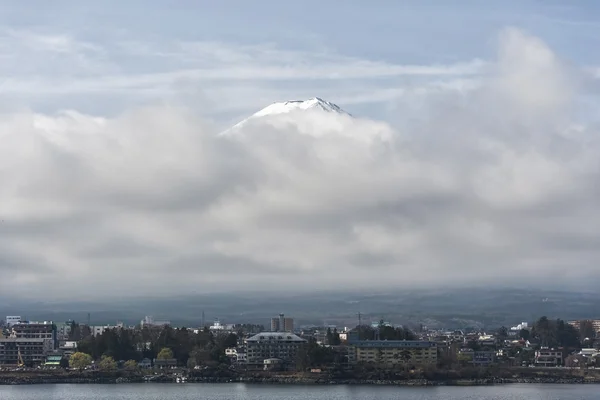 Fuji yansıması Japonya'da — Stok fotoğraf