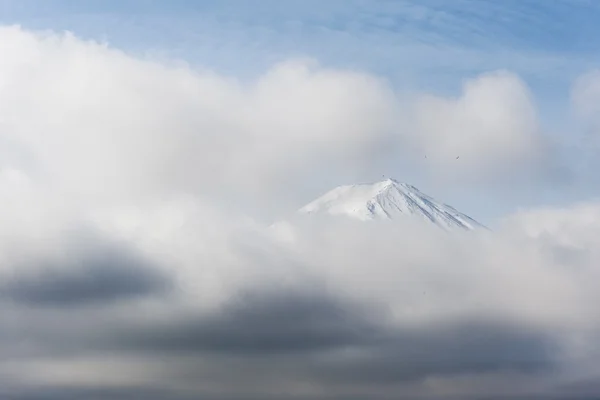 Fuji yansıması Japonya'da — Stok fotoğraf