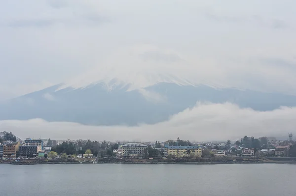 Fuji yansıması Japonya'da — Stok fotoğraf