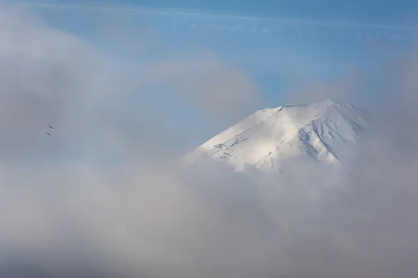 Reflet du fuji au Japon — Photo