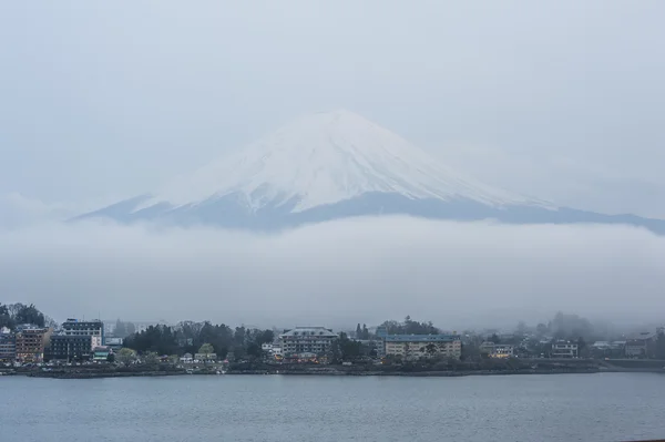Fuji yansıması Japonya'da — Stok fotoğraf